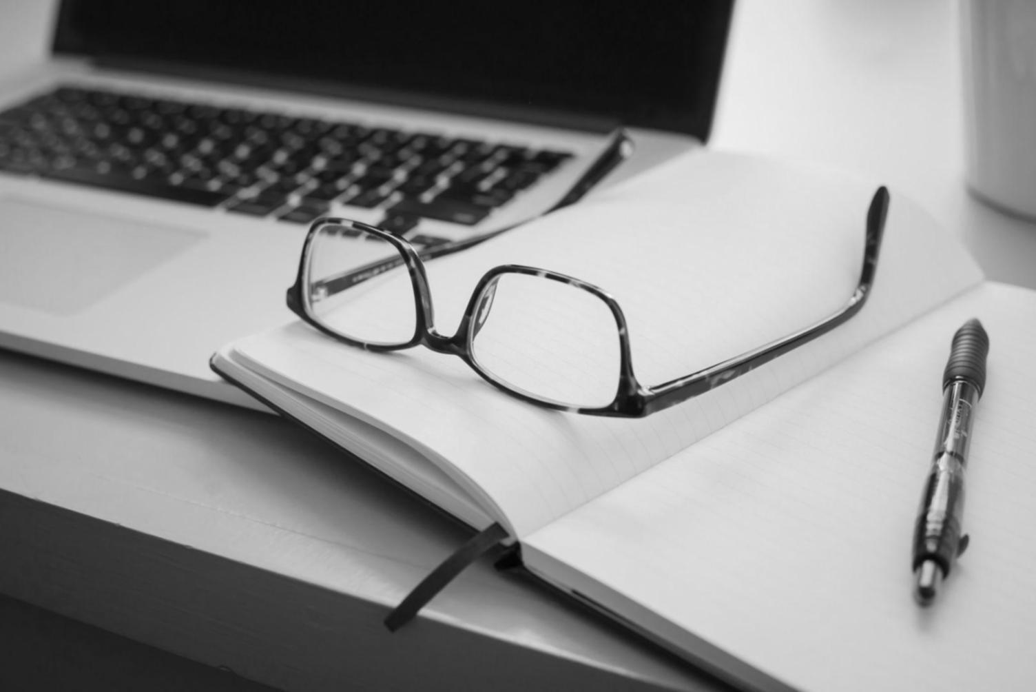 Professional financial consultation workspace